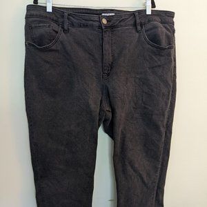 Ava and Viv black denim